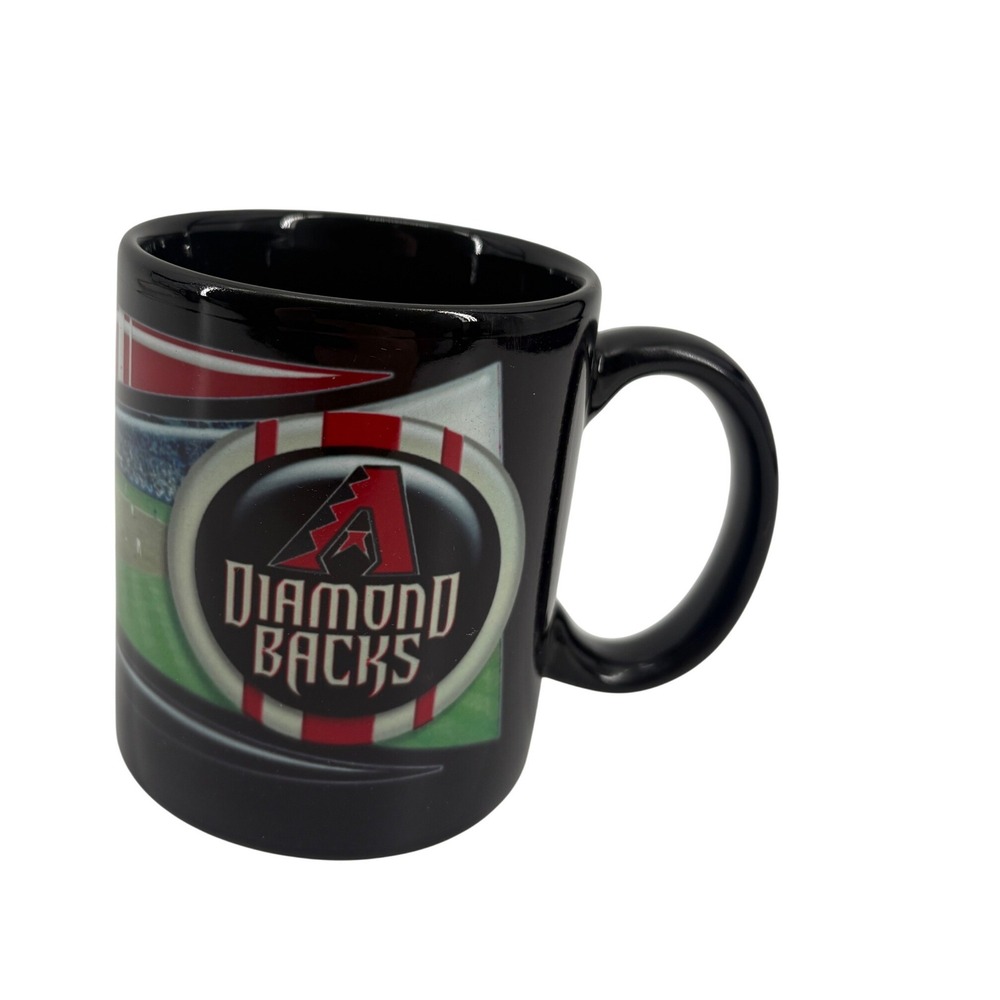 Arizona Diamondbacks‎ MLB Baseball Team Logo Coffee Mug Black